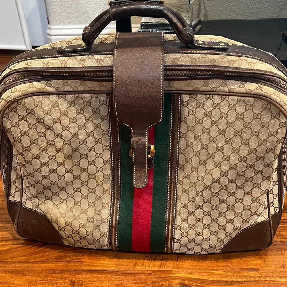 Gucci Beige, Brown Green, Red Stripe.real Gucci
